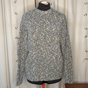 Vintage Lazarus wool blend knit crew neck sweater Large